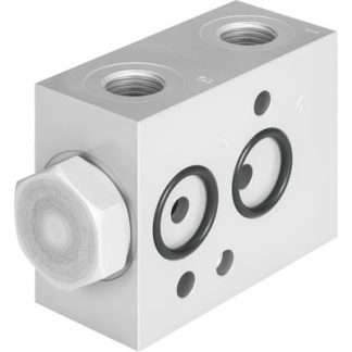 Base sub Festo VABS-S7-BE-B-G14-V14, filettatura G 1/4, Alluminio