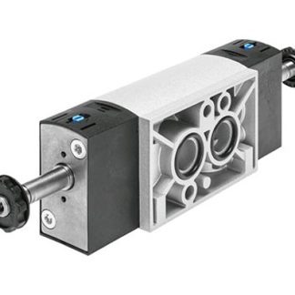 Elettrovalvole per pneumatica Festo, G 1/4, funzione 5/2 Double Solenoid, azionamento Elettrico, 24V cc