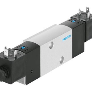 Elettrovalvole per pneumatica Festo, G 1/4, funzione 5/2 Double Solenoid, azionamento Elettrico, 24V cc