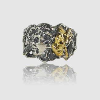 Gold Art Ring Months: October