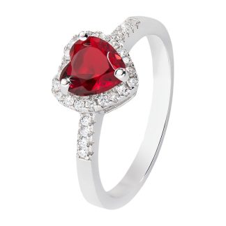 Anello Amen Cuore Rosso