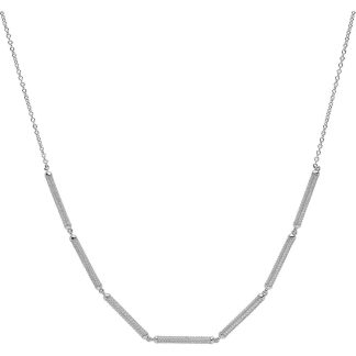 Collana Rosato Tennis Semirigida