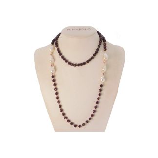 Rajola Vita Garnet Necklace