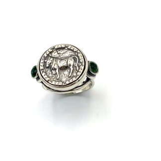 Anello Zodiaco Toro Gold Art