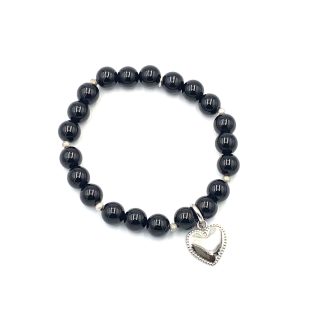 Bracciale Elastico Onice