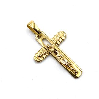 Pendente Croce Oro Giallo