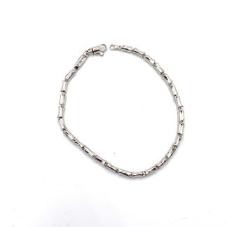 Bracciale Tubolare Bianco