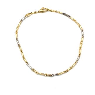 Two-Tone Gold Ossetto Bracelet
