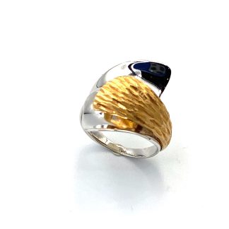 Anello in Oro Bicolore