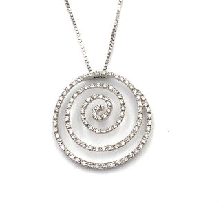 Miluna White Gold Necklace CLD2283