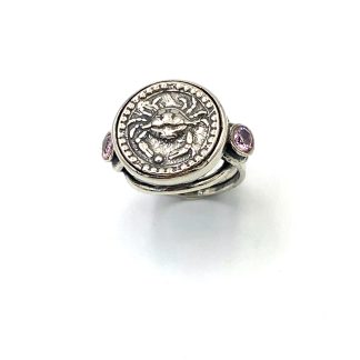 Anello Zodiaco Cancro Gold Art