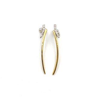 Two-tone Nimei earrings