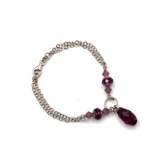 Bracciale Argento con Cristalli Swarovski