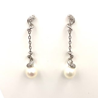 Miluna Pearls and Diamonds Earrings PER1151