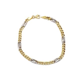 Bracciale Groumette Bicolore