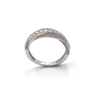 White Gold Band Ring
