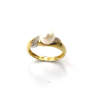 Miluna Pearl Ring