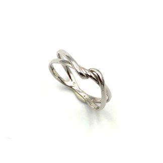 White Gold Knot Ring