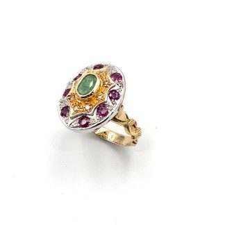 Maison Sicilian Bicolour Gold Ring