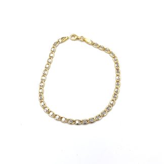 Bracciale Catena Bicolore