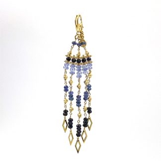 Hang Yellow Gold and Sapphires