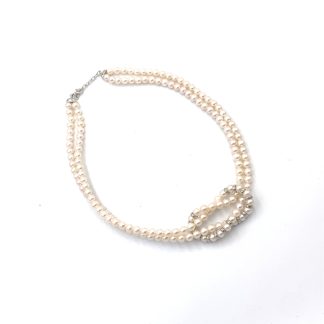 Nimei Pearl Choker Necklace
