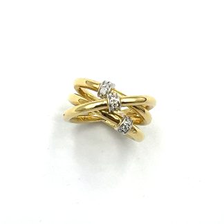 Anello Alfieri & St.John Intrecciato