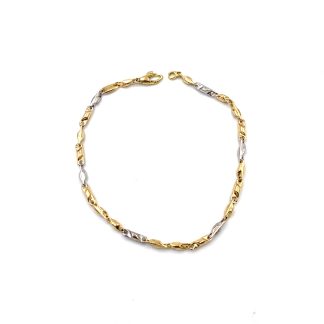 Bracciale Tubolare Bicolore