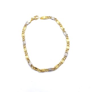 Bracciale Catena  Bicolare