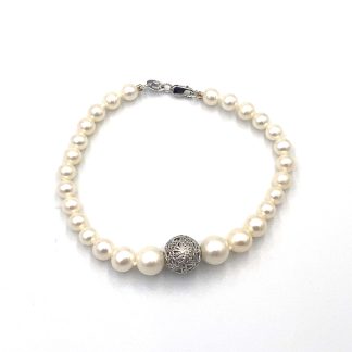 Bracciale Perle Miluna Degradè 5-5,5