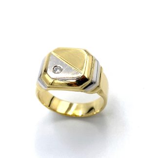 Anello Uomo Ottagonale