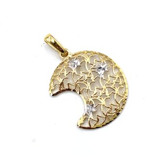 Pendente Mezza Luna Traforato