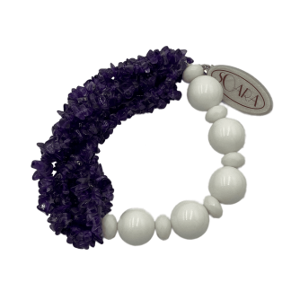 White Agate Bracelet