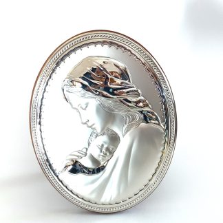 Quadro Icona Sacra Madonna con Bambino Valenti