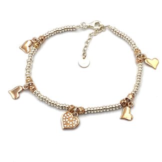 Silver Charms Bracelet