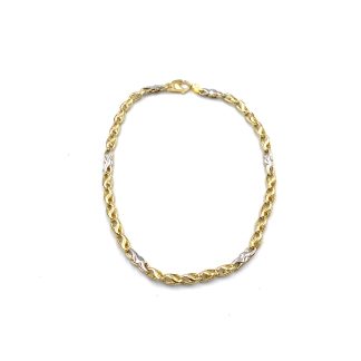 Bracciale Oro Bicolore