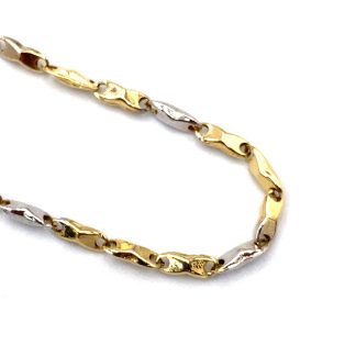 Two-tone gold bracelet 77245960
