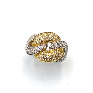 Anello Groumette Zirconato