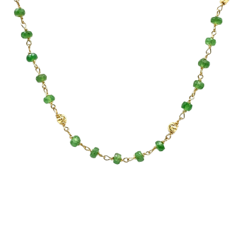 Emerald necklace