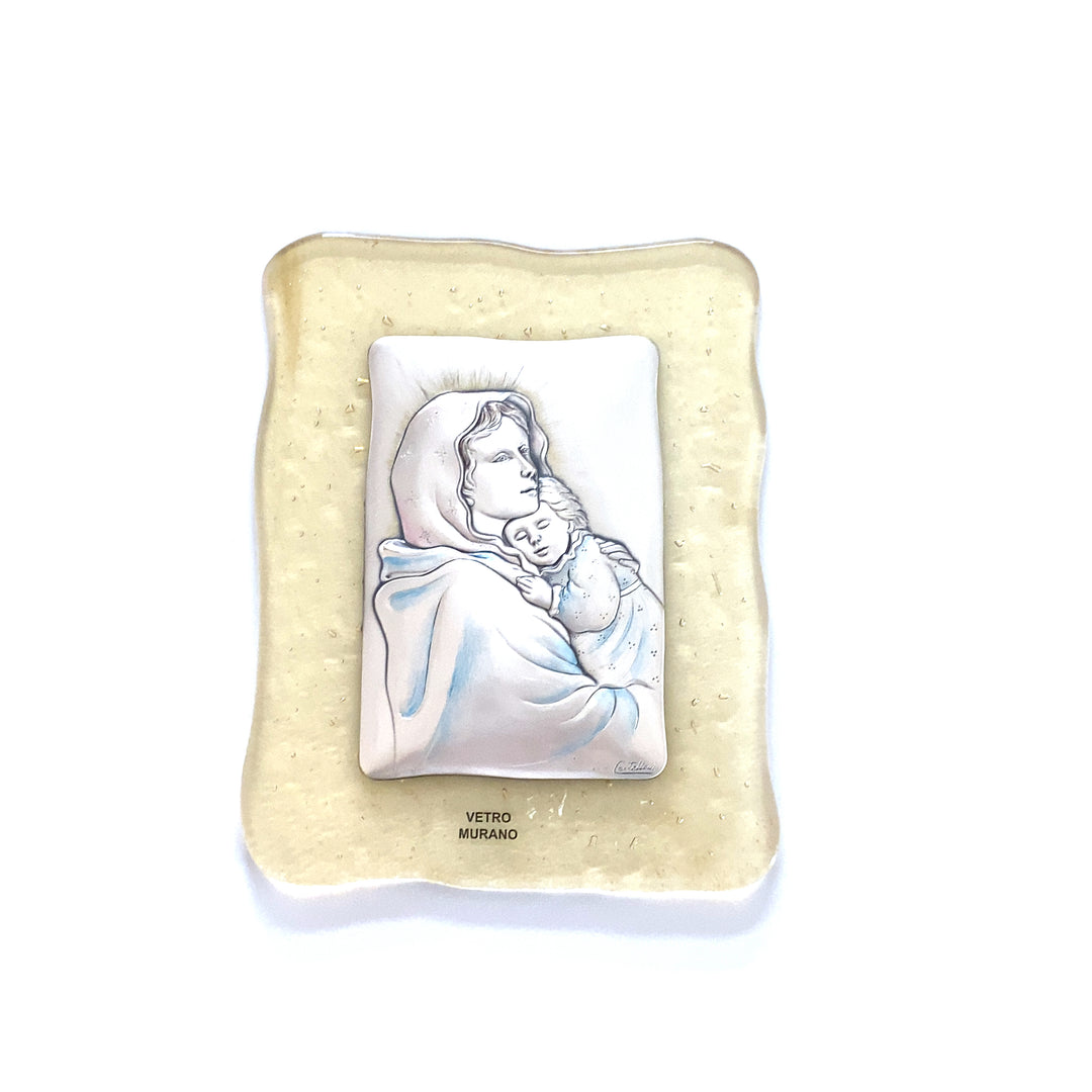 Quadro Icona Madonna con Bambino Acca