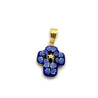 Murrina Cross Pendant