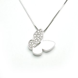 Salvini Butterfly Pendant Necklace