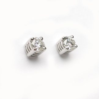 Salvini Punto Luce Yes Solitaire Earrings