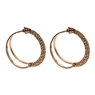 Rebecca Earrings Circles Iconic