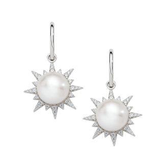 Amen Sole River Pearl Earrings